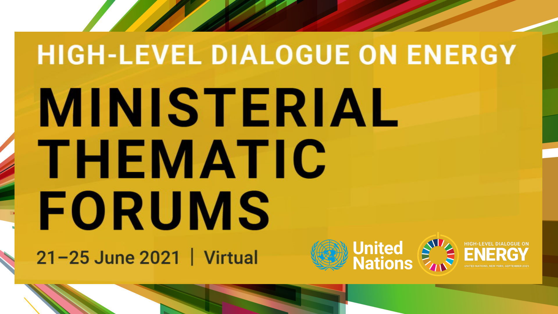 UN-Energy – High-level Dialogue on Energy